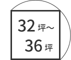 32坪～36坪